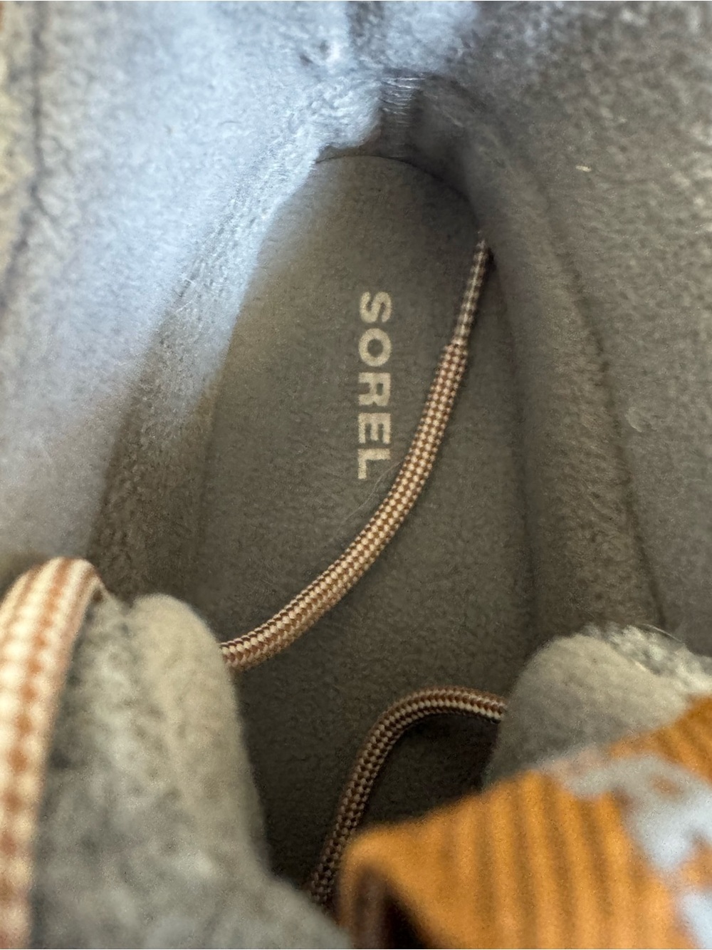 NWT Sorel Caribou Waterproof Camel Brown Sneakers size 8.5 - Picture 9 of 12